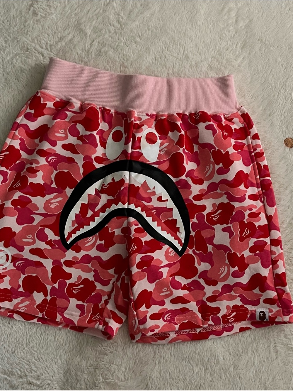 BAPE Pink Camo Shorts